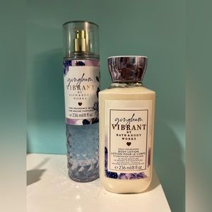 Bath and Body work Gingham Vibrant